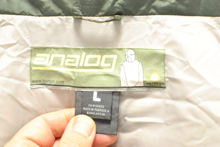 Analog Storm Jacket de puf vintage de ski/placa/outdoor pentru barbati marimea L - imagine 4