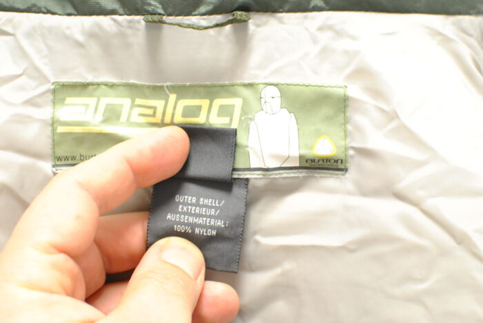 Analog Storm Jacket de puf vintage de ski/placa/outdoor pentru barbati marimea L - imagine 5