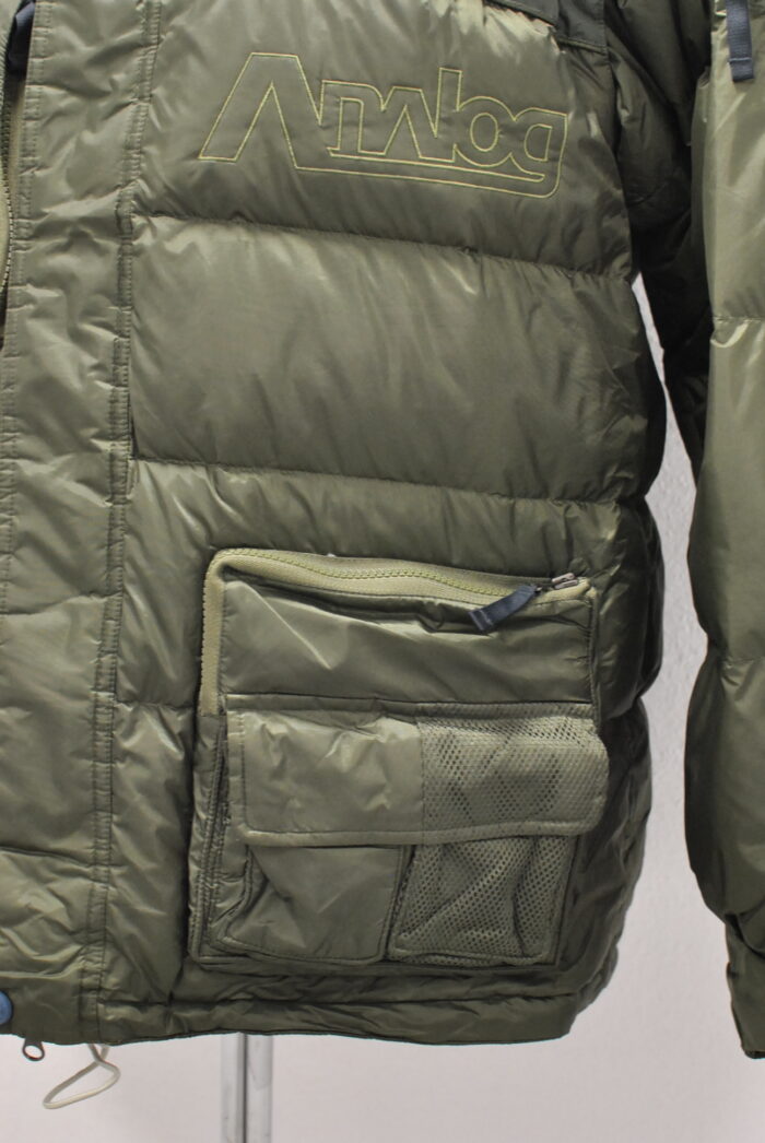 Analog Storm Jacket de puf vintage de ski/placa/outdoor pentru barbati marimea L - imagine 8