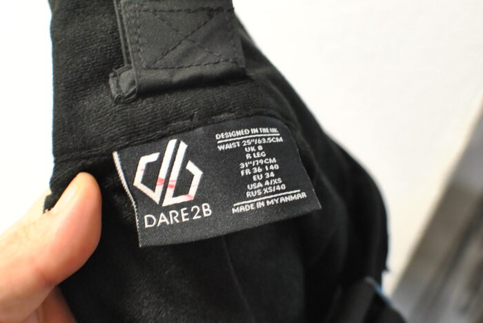 Dare 2B pantaloni de ski cu bretele impermeabili de 20.000 pentru femei marimea 36/S - imagine 6