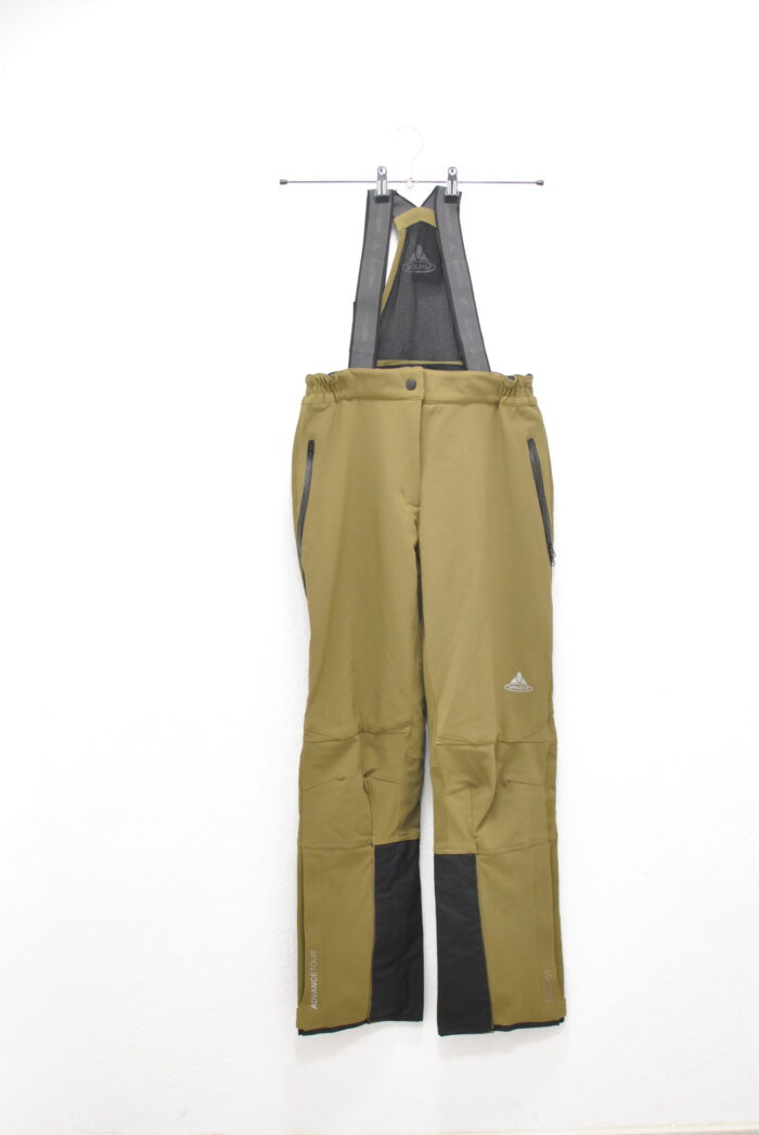 Vaude pantalon soft shell de ski cu bretele pentru femei marimea 38 - imagine 1