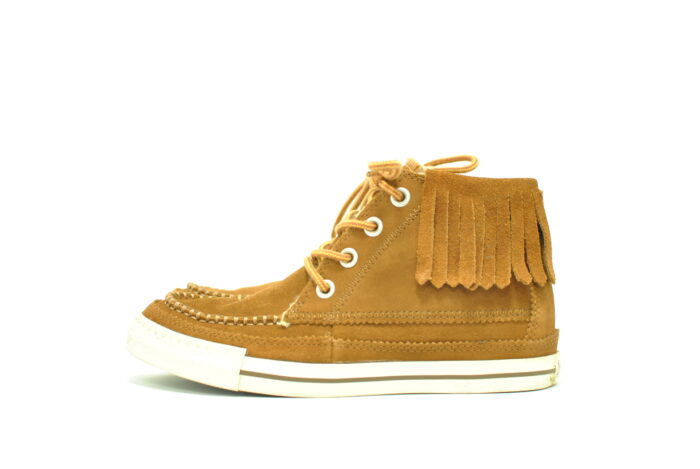 Converse bascheti de piele imblaniti pentru femei marimea 36.5 - imagine 2