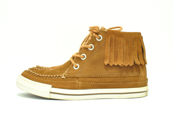 Converse bascheti de piele imblaniti pentru femei marimea 36.5 - imagine 3