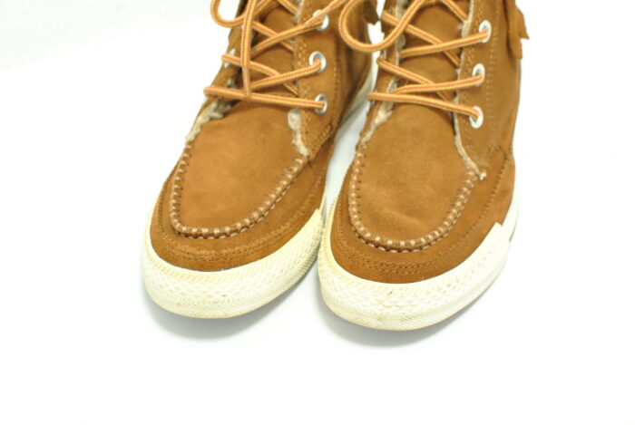 Converse bascheti de piele imblaniti pentru femei marimea 36.5 - imagine 6