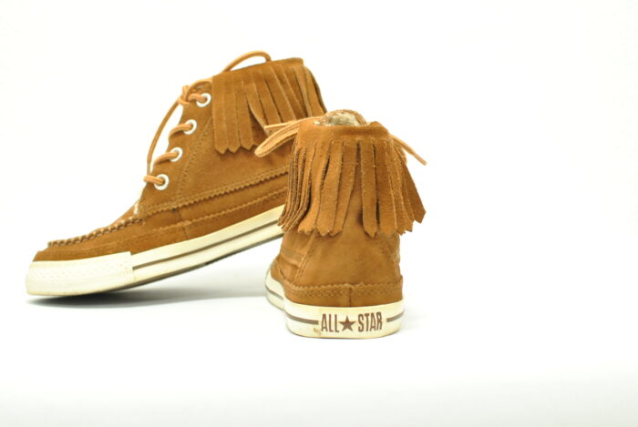 Converse bascheti de piele imblaniti pentru femei marimea 36.5 - imagine 7