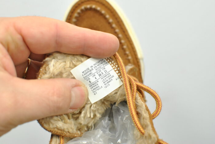 Converse bascheti de piele imblaniti pentru femei marimea 36.5 - imagine 8