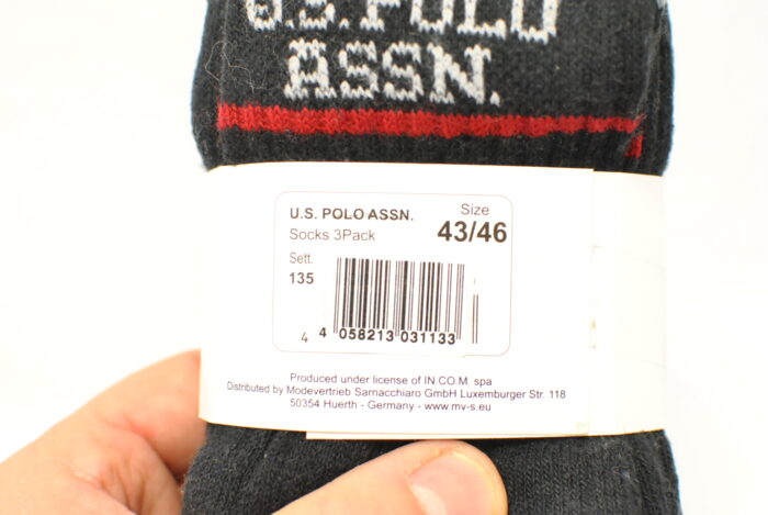 U.S Polo Assn ciorapi de barbati set de 3 buc marimea 43-46 - imagine 2