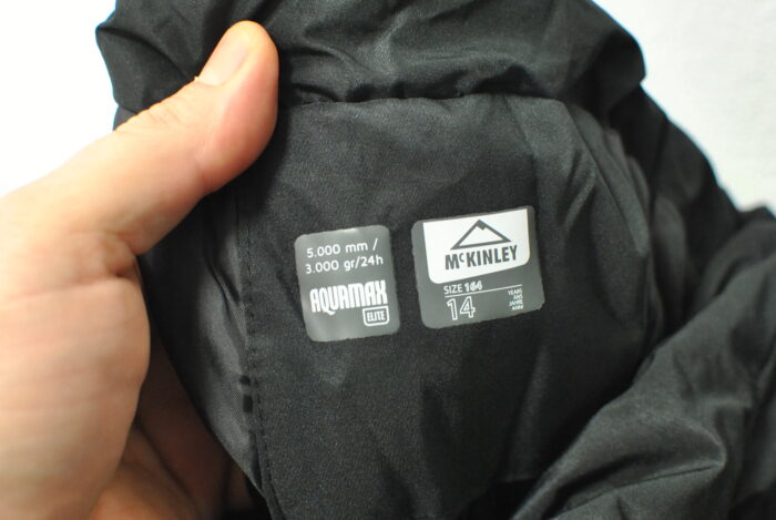 Mckinley pantaloni de ski cu bretele marimea 164/14 ani - imagine 4