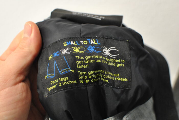 Spyder pantaloni de ski pentru copii marimea 98 - imagine 8
