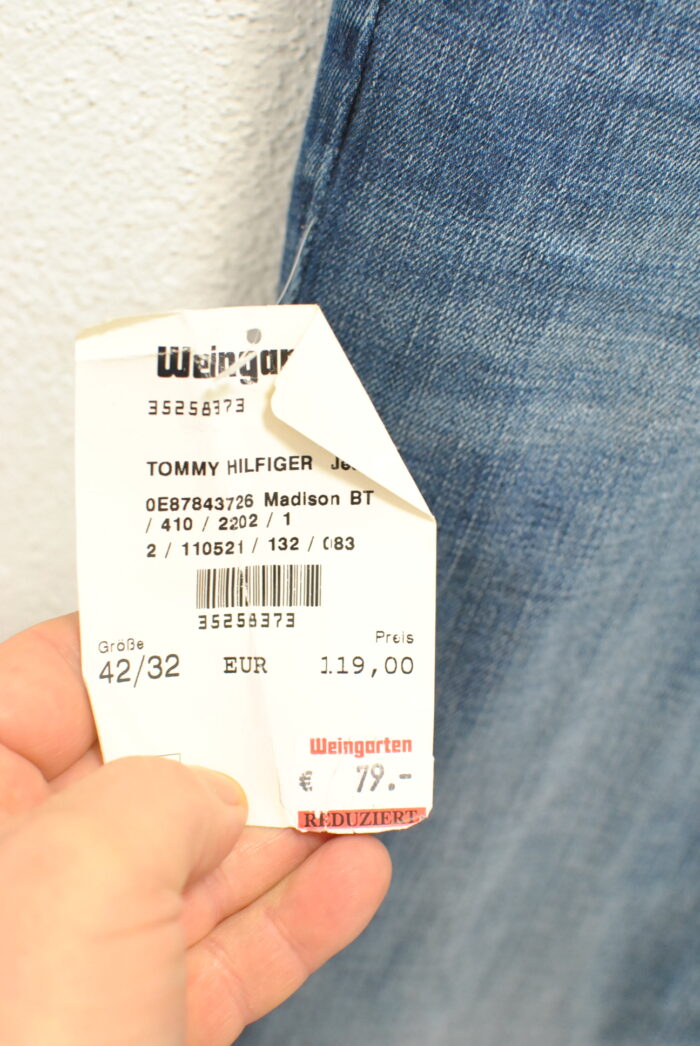 Tommy Hilfiger Madison blug elastic de barbati marimea 42/32 - imagine 7