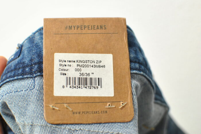 Pepe Jeans blugi elastici de barbati marimea 36 cu 36 - imagine 9