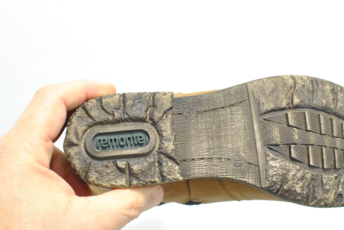 Remonte cizme de piele imblanite pentru femei - imagine 8