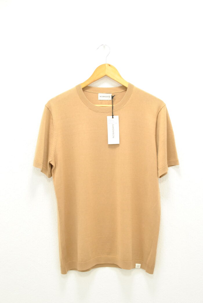 Nowadays bluza de bumbac cu maneca scurta pentru barbati marimea M - imagine 8