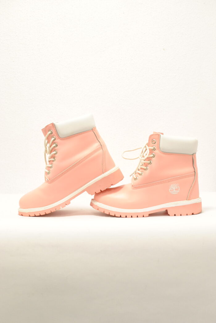 Timberland Pink Chukka ghete de piele pentru femei marimea 38.5 - imagine 8