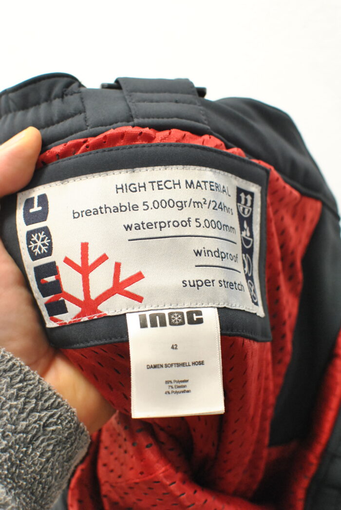 Inoc pantalon soft shell de ski/placa pentru femei marimea 42/XL - imagine 7