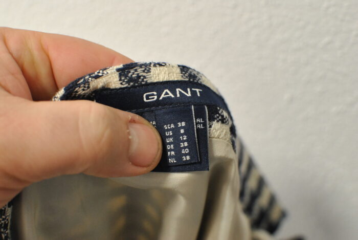 Gant fusta de lana + bumbac marimea 38 - imagine 5