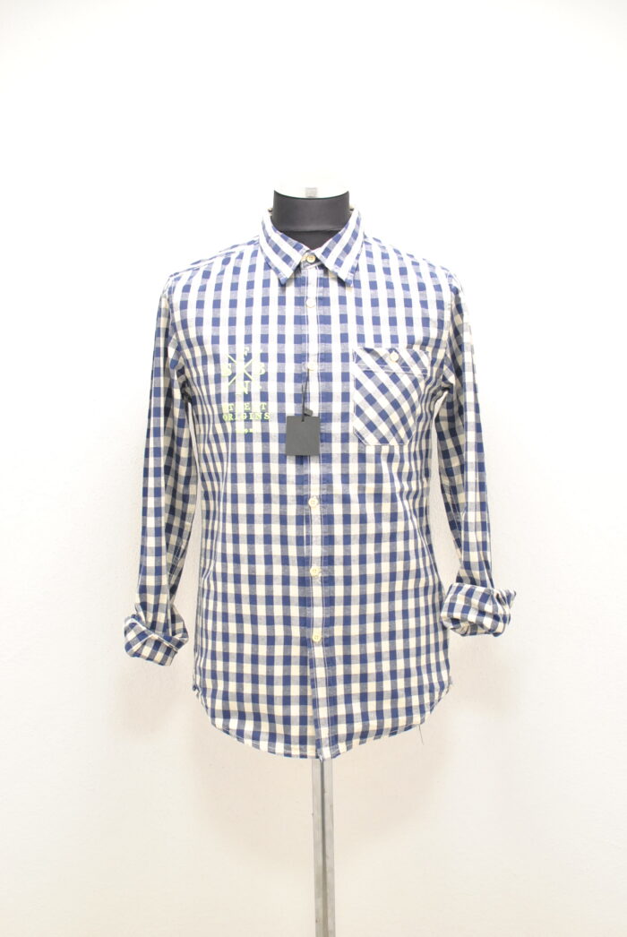 Fishbone Slim Fit camasa de bumbac marimea S - imagine 1