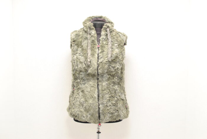 Superdry vesta de blana pentru femei marimea S - imagine 3