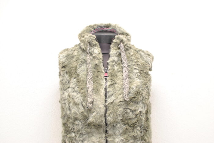 Superdry vesta de blana pentru femei marimea S - imagine 6