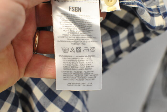 Fishbone Slim Fit camasa de bumbac marimea S - imagine 7