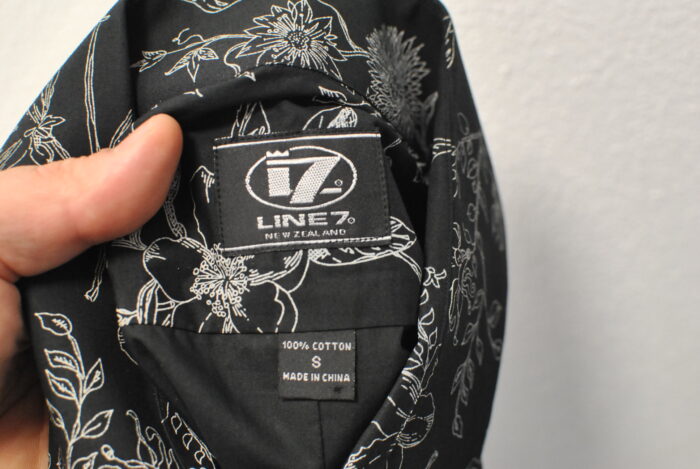 Line 7 camasa de bumbac cu imprimeu pentru barbati marimea M - imagine 8