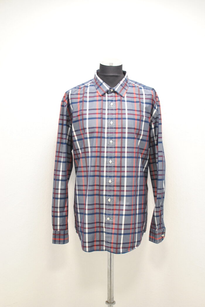 Tommy Hilfiger 80's 2Ply camasa de bumbac pentru barbati marimea XXL - imagine 4