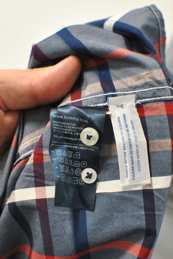 Tommy Hilfiger 80's 2Ply camasa de bumbac pentru barbati marimea XXL - imagine 8