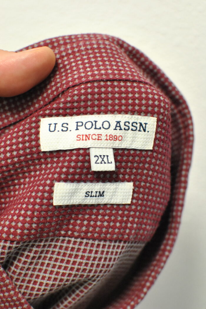 U.S Pollo Assn camasa slim fit de barbati marimea XXL - imagine 5