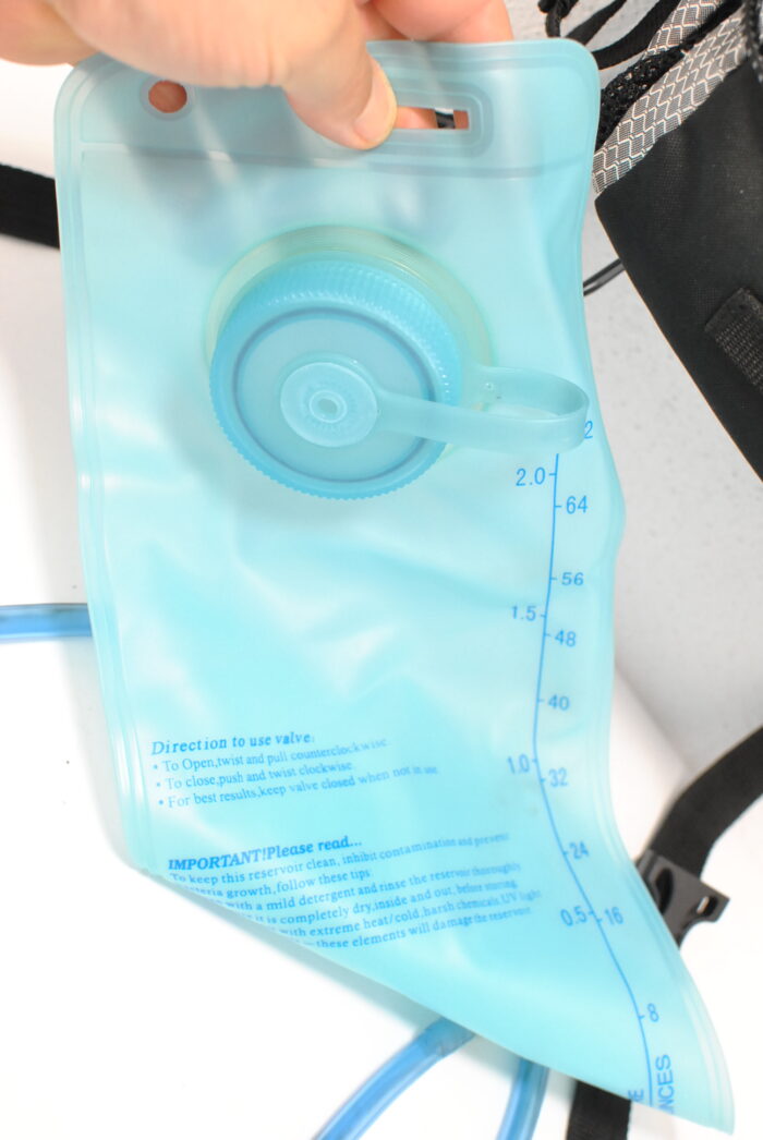 H20 rucsac cu sistem de hidratare cu punga pentru apa - imagine 2