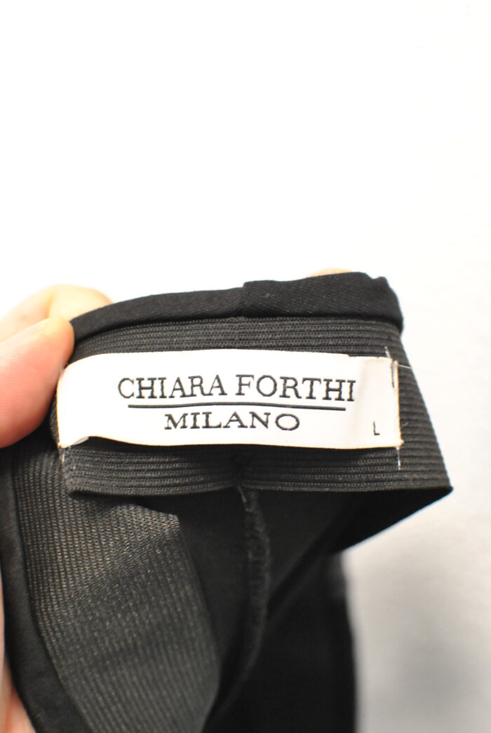 Chiara Forthi Milano pantalon elastic de femei slim fit marimea L - imagine 2