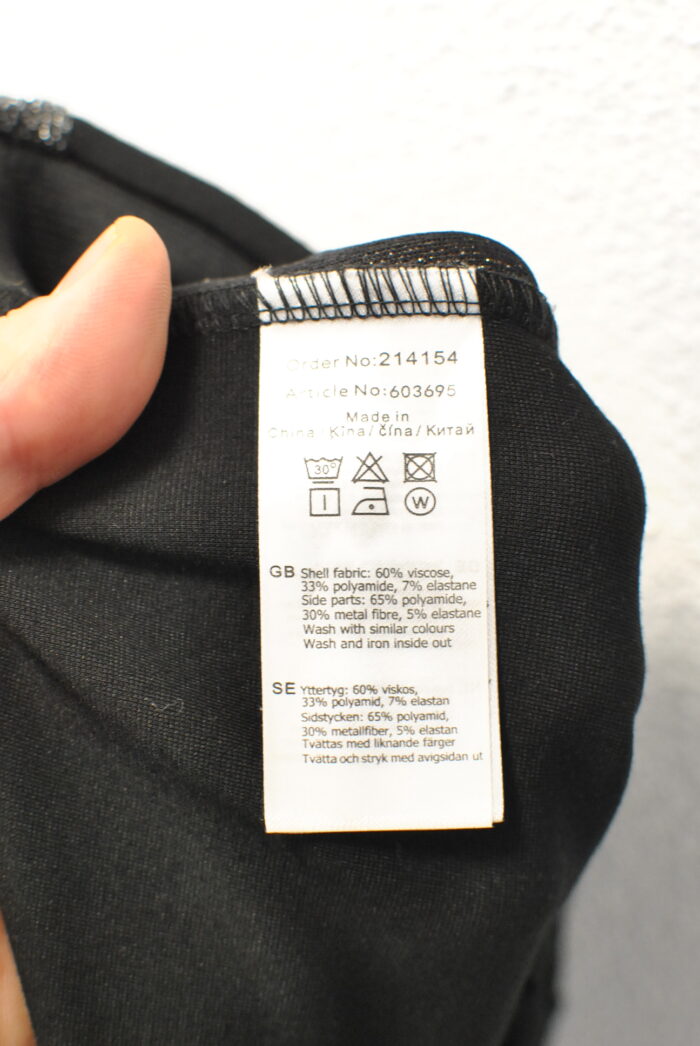 Chiara Forthi Milano pantalon elastic de femei slim fit marimea L - imagine 8