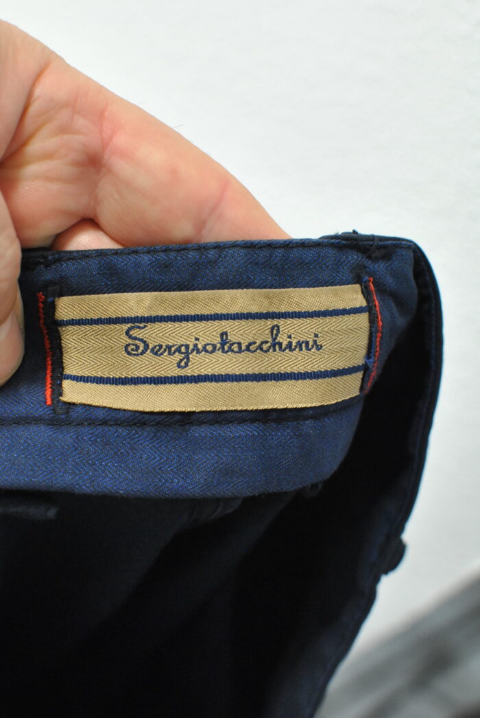 Sergio Tacchini pantalon trei sfert de bumbac marimea 50/M - imagine 2