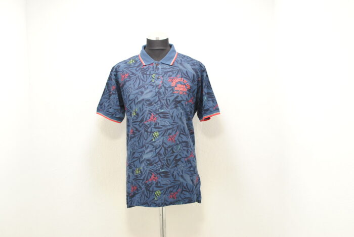 Lerros tricou tip polo de bumbac pentru barbati - imagine 3