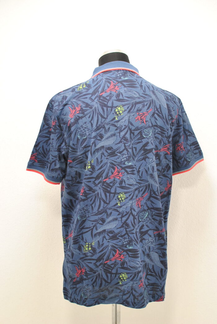 Lerros tricou tip polo de bumbac pentru barbati - imagine 5