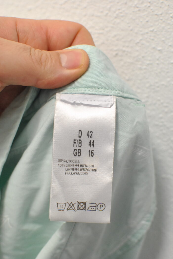 Vanilia pantalon de In + bumbac pentru femei marimea 42/L - imagine 8