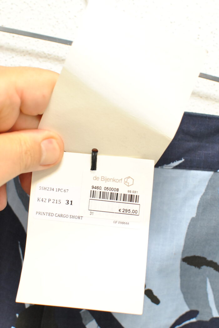 Kenzo pantalon trei sfert gen cargo pentru barbati marimea 31 - imagine 5