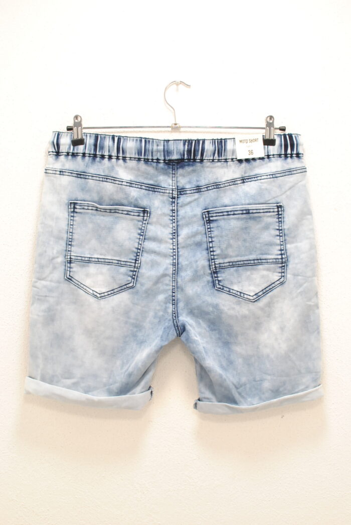 Moto Short pantalon scurt de blug subtire elastic marimea 36 - imagine 2