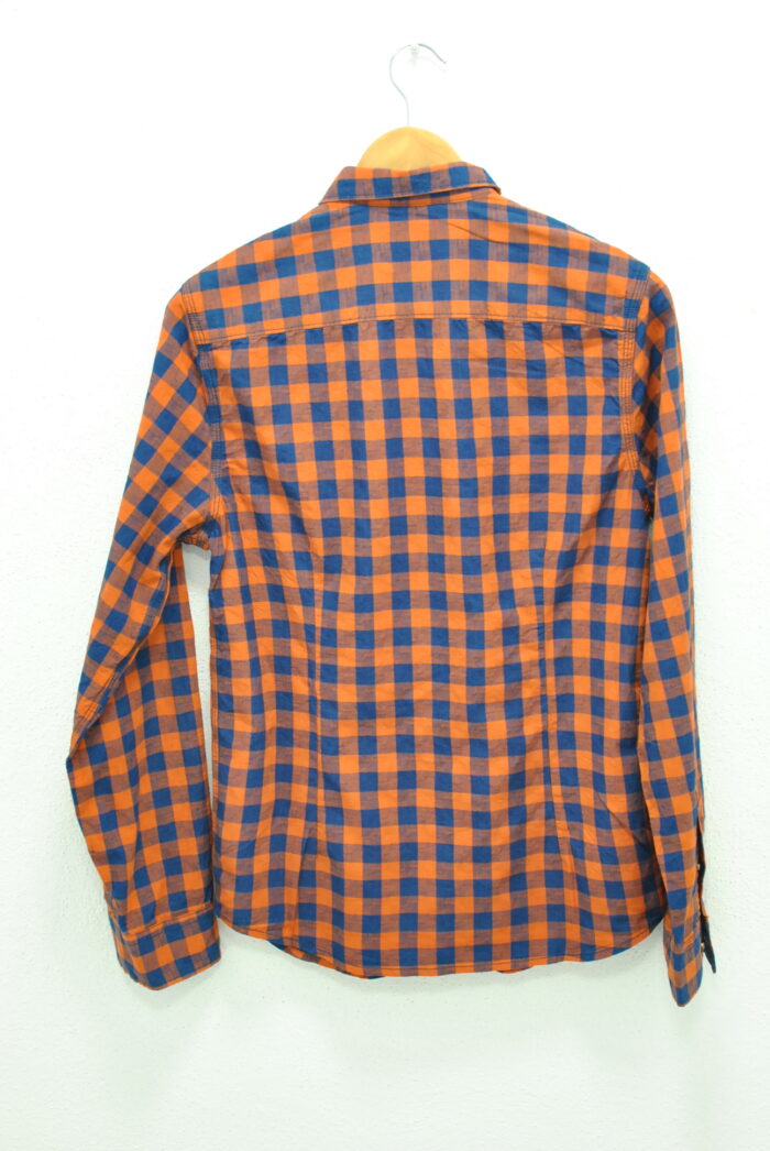 Smog camasa de bumbac slim fit marimea S - imagine 6