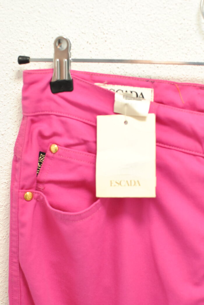 Escada Margaretha Ley pantalon elegant de bumbac elastic marimea 42 / L - imagine 4