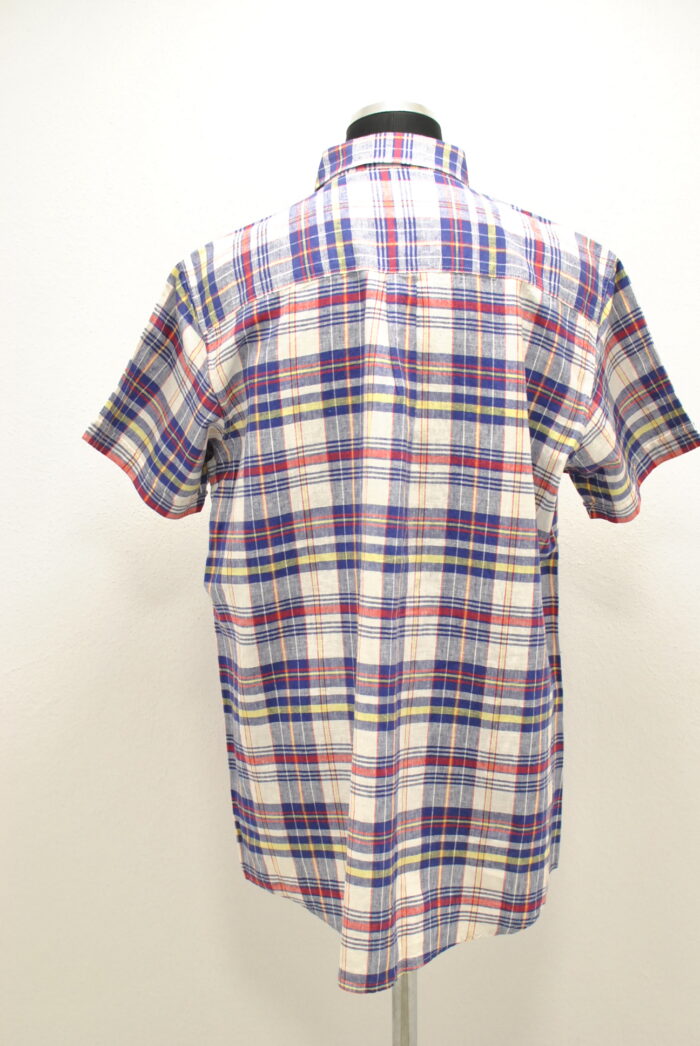 Dressmann camasa de bumbac+linen cu maneca scurta marimea XL - imagine 5