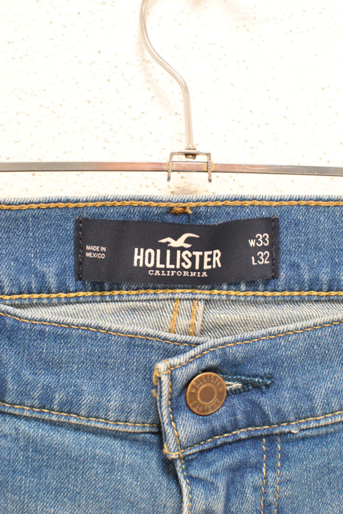 Hollister Slim Straight blug elastic de barbati marimea 33 cu 32 - imagine 2