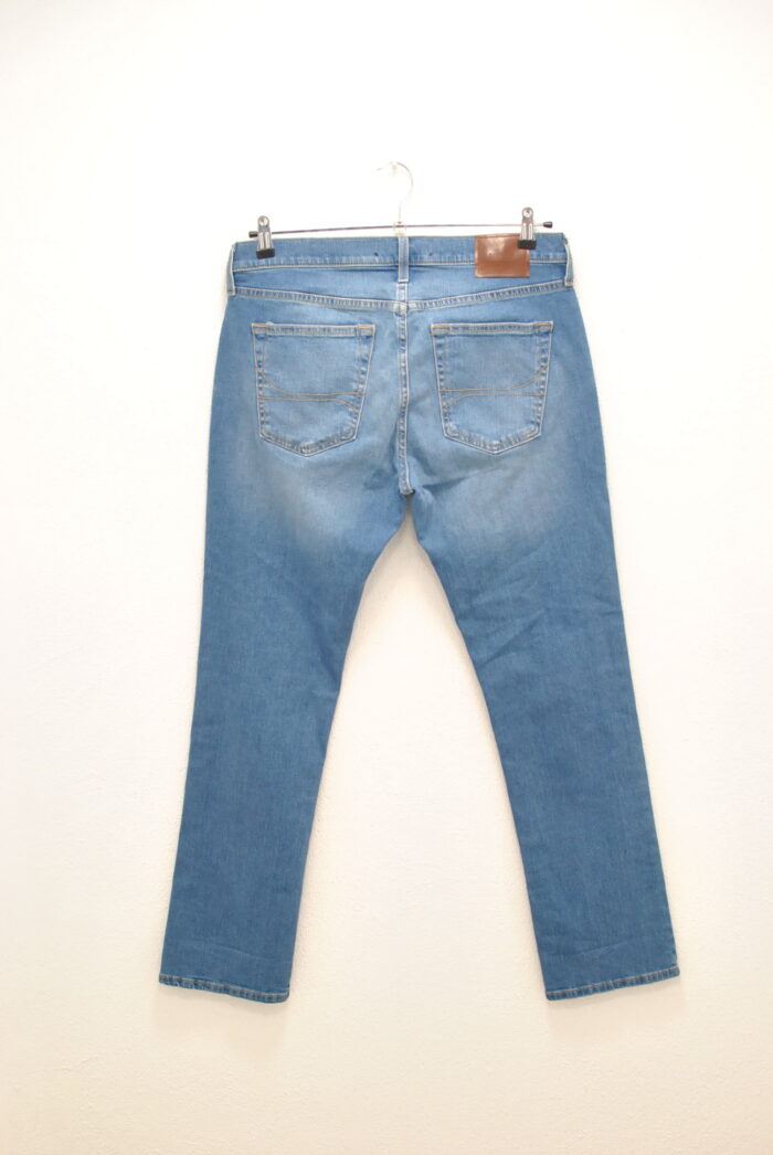 Hollister Slim Straight blug elastic de barbati marimea 33 cu 32 - imagine 4
