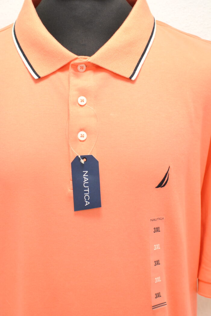 Nautica tricou cu guler gen polo marimea 3 XL - imagine 4