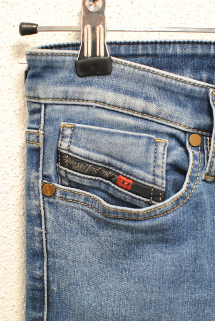 Diesel Skinzee Low Zip blug elastic de femei marimea 31 cu 32 - imagine 2