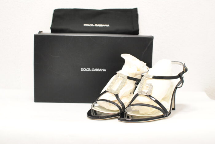 Dolce & Gabanna sandale elegante de piele marimea 37 sau 25 cm - imagine 3