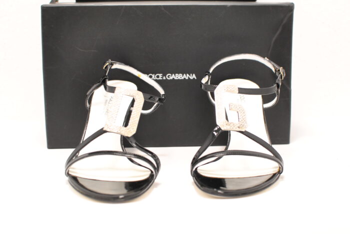 Dolce & Gabanna sandale elegante de piele marimea 37 sau 25 cm - imagine 10