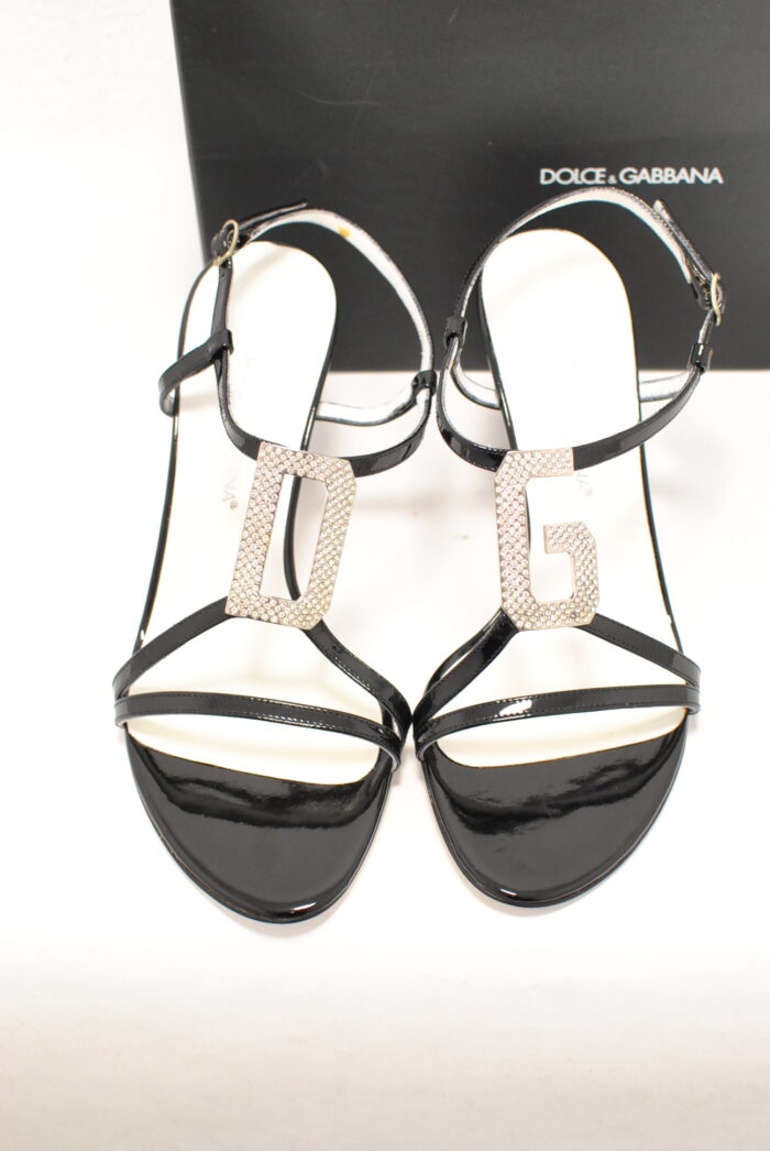 Dolce & Gabanna sandale elegante de piele marimea 37 sau 25 cm - imagine 1