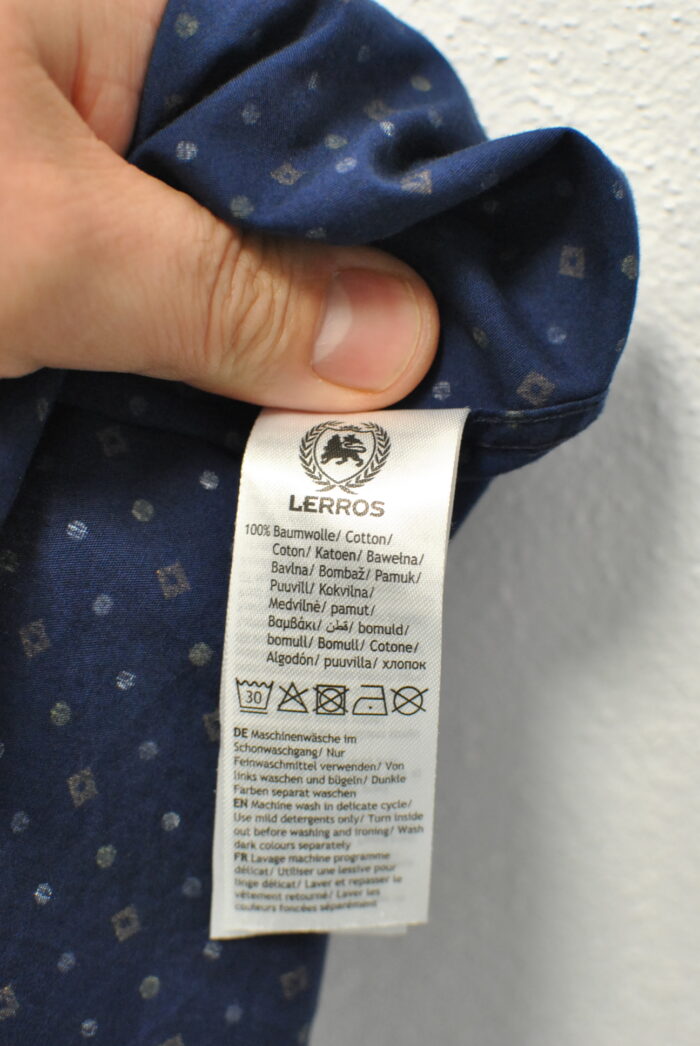 Lerros camasa de bumbac marimea M - imagine 6