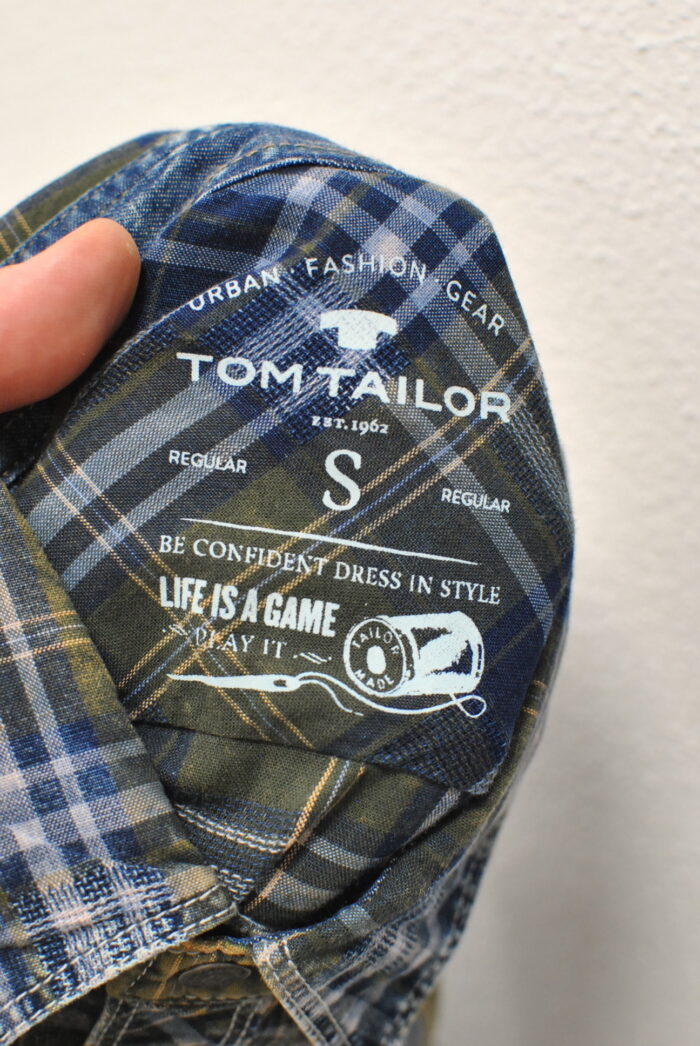 Tom Tailor camasa de bumbac marimea S - imagine 6