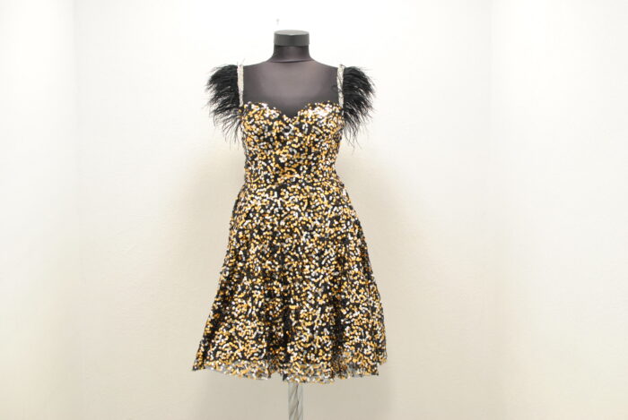 Rochie eleganta cu paiete marimea 38 sau M - imagine 3